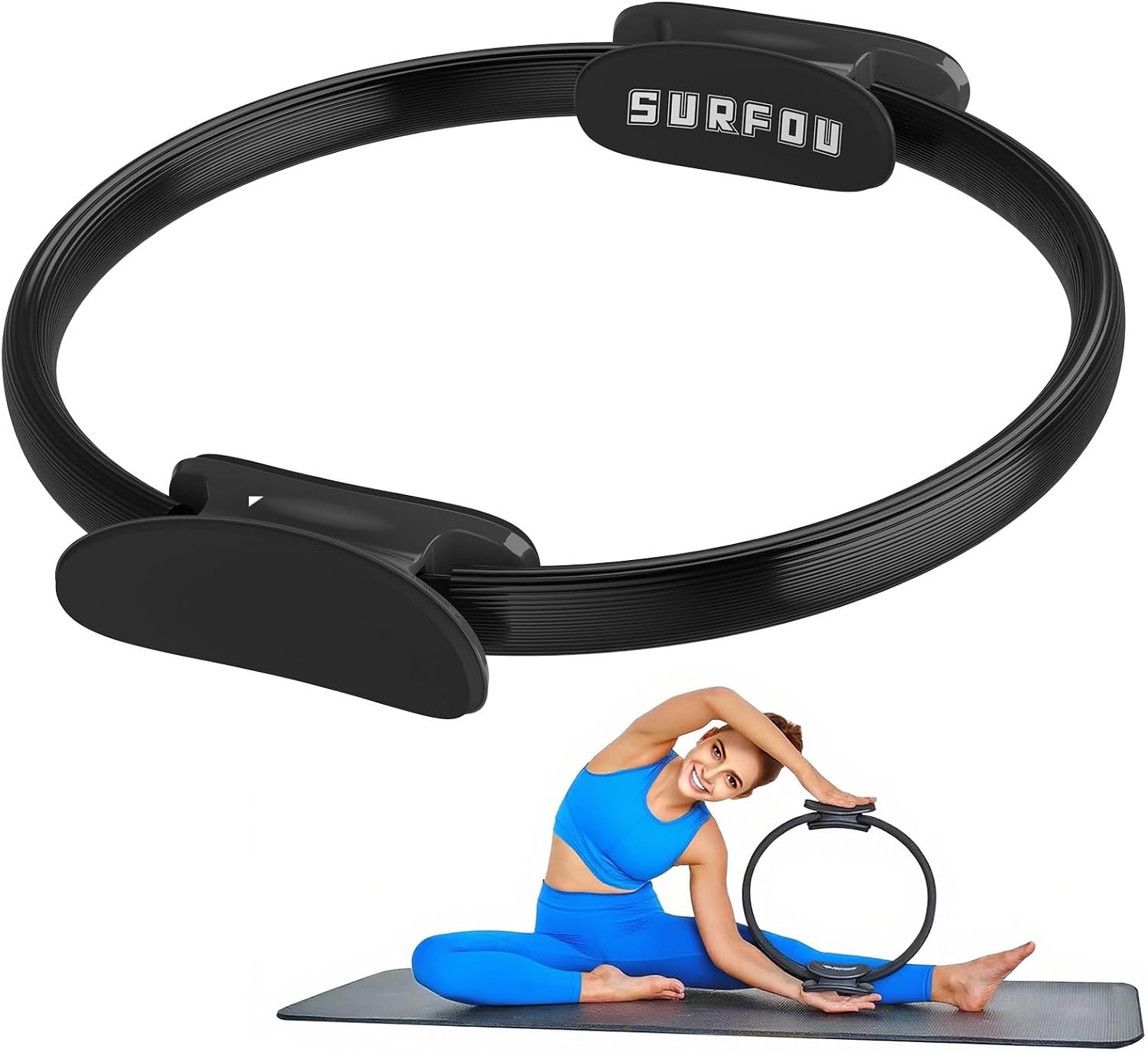 SURFOU Aro De Pilates - 37cm B0F212DLVG