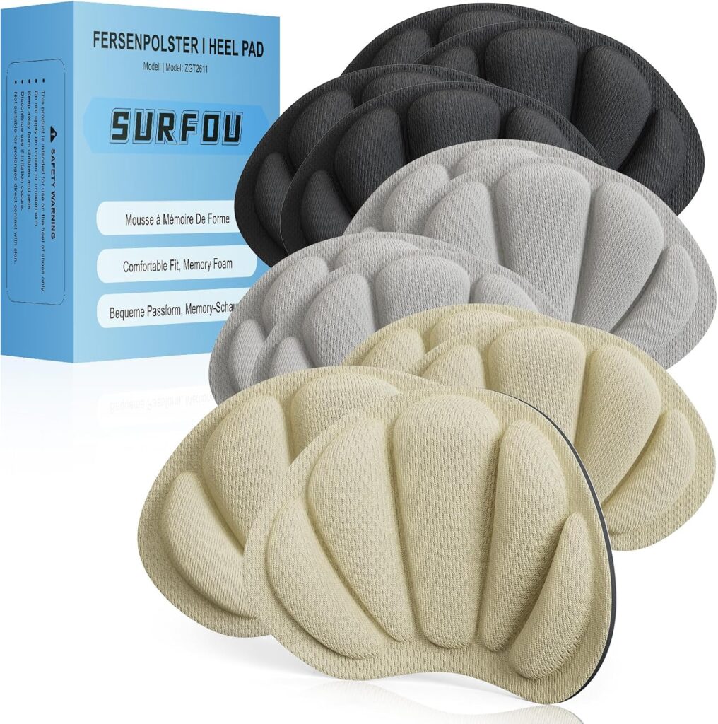 SURFOU Fersenpolster - Memory-Schaum B0DP22FPM8