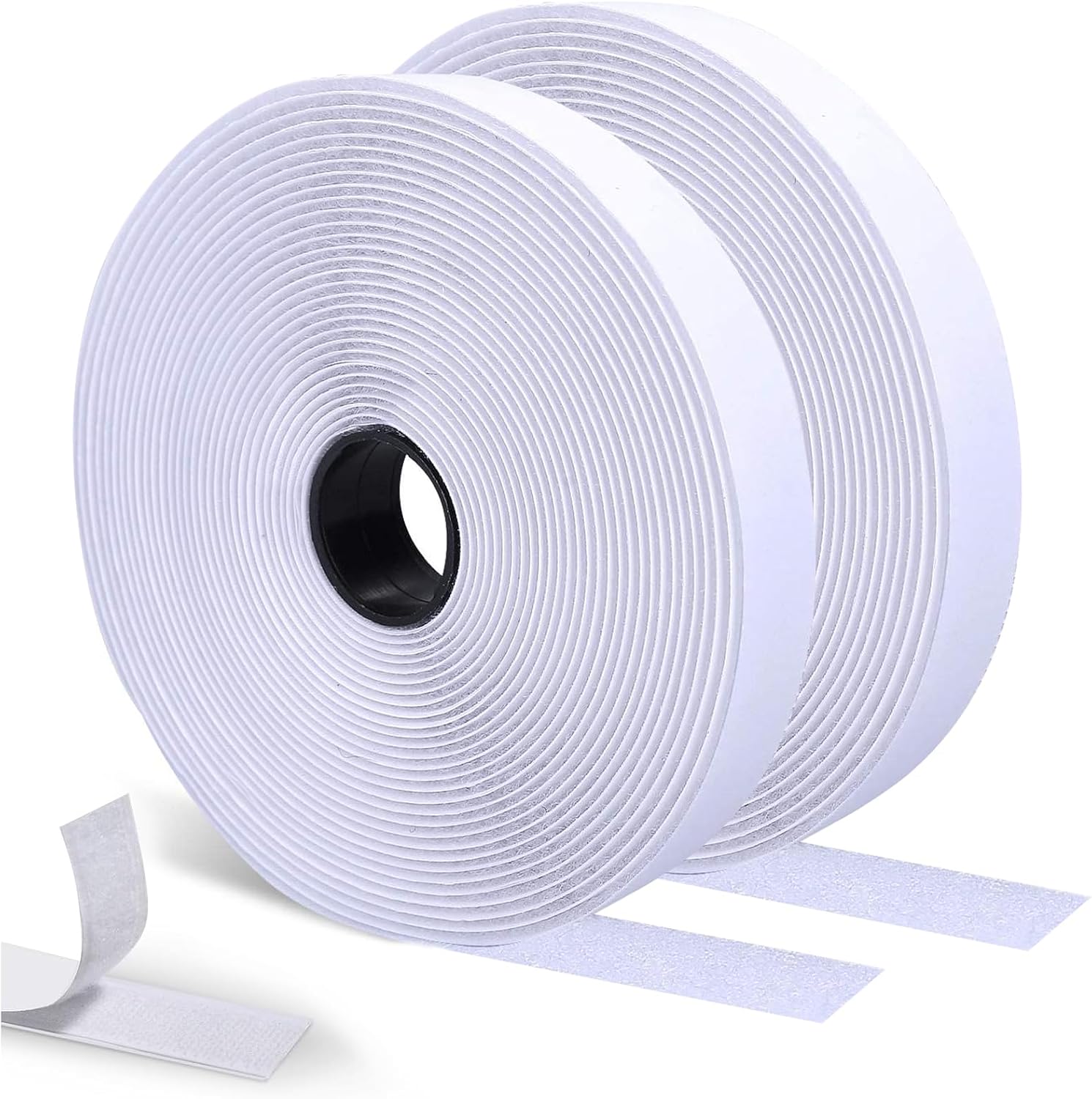 SURFOU Klettband - 15m x 20mm, Selbstklebend B0FV8H7XTB
