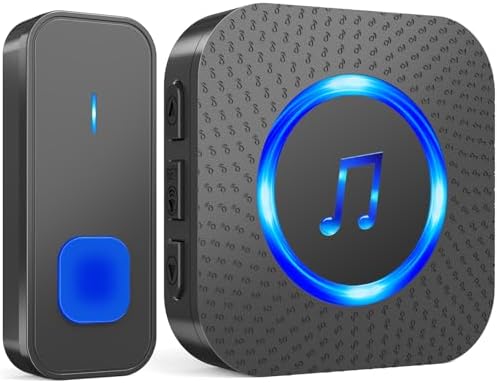 SURFOU Wireless Doorbell - 1 Button + 1 Receiver - B0GZP9HMZY